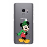 PrintiFy Samsung Galaxy S9 Uyumlu Kamera Korumalı Kapak Mickey Mouse G Tasarımlı Şeffaf Kılıf