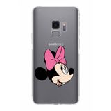 PrintiFy Samsung Galaxy S9 Uyumlu Kamera Korumalı Kapak Minnie Mouse A Tasarımlı Şeffaf Kılıf
