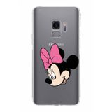 PrintiFy Samsung Galaxy S9 Uyumlu Kamera Korumalı Kapak Minnie Mouse B Tasarımlı Şeffaf Kılıf