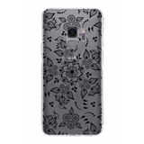 PrintiFy Samsung Galaxy S9 Uyumlu Kamera Korumalı Kapak Nostalji Desen B Tasarımlı Şeffaf Kılıf