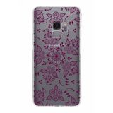 PrintiFy Samsung Galaxy S9 Uyumlu Kamera Korumalı Kapak Nostalji Desen F Tasarımlı Şeffaf Kılıf
