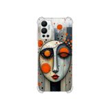 PrintiFy Sanatsal Boya Koleksiyonu Infinix Hot 12 ile Uyumlu Şeffaf Köşe Korumalı Antişok Silikon Kılıf UV Baskılı Esnek TPU Airbag Kapak (161a - Focus)
