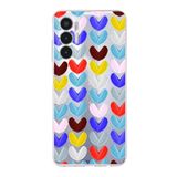 PrintiFy Tecno Pova 3 ile Uyumlu Water Color 1 Kamera Korumalı Şeffaf Kılıf