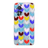 PrintiFy Xiaomi Mi 10 T ile Uyumlu Water Color 1 Kamera Korumalı Şeffaf Kılıf