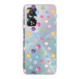PrintiFy Xiaomi Mi 10 T Pro ile Uyumlu Water Color 6 Kamera Korumalı Şeffaf Kılıf