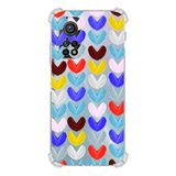 PrintiFy Xiaomi Mi 10 T Pro Uyumlu Water Color 1 Baskılı Şeffaf Köşe Korumalı Antişok Kılıf
