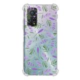PrintiFy Xiaomi Mi 10 T Pro Uyumlu Water Color 3 Baskılı Şeffaf Köşe Korumalı Antişok Kılıf