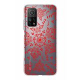 PrintiFy Xiaomi Mi 10T ile Uyumlu Kapak Nostalji Desen E Tasarımlı 1mm Fit Şeffaf Silikon Kılıf