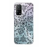 PrintiFy Xiaomi Mi 10T Pro ile Uyumlu Kapak Nostalji Desen B Tasarımlı 1mm Fit Şeffaf Silikon Kılıf