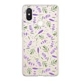 PrintiFy Xiaomi Mi 8 SE ile Uyumlu 1mm Slim Fit Water Color 3 Baskılı Şeffaf Kılıf