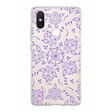 PrintiFy Xiaomi Mi 8 SE ile Uyumlu Kapak Nostalji Desen D Tasarımlı 1mm Fit Şeffaf Silikon Kılıf