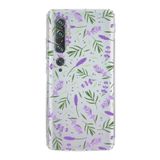 PrintiFy Xiaomi Mi Note 10 ile Uyumlu Water Color 3 Kamera Korumalı Şeffaf Kılıf