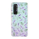PrintiFy Xiaomi Mi Note 10 Lite ile Uyumlu 1mm Slim Fit Water Color 3 Baskılı Şeffaf Kılıf