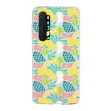 PrintiFy Xiaomi Mi Note 10 Lite ile Uyumlu Kapak Memphis Desen - 3 Tasarımlı 1mm Fit Şeffaf Silikon Kılıf
