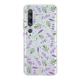 PrintiFy Xiaomi Mi Note 10 Pro ile Uyumlu 1mm Slim Fit Water Color 3 Baskılı Şeffaf Kılıf