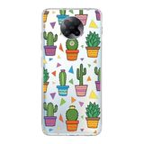 PrintiFy Xiaomi Poco F2 Pro ile Uyumlu 1mm Slim Fit Water Color 4 Baskılı Şeffaf Kılıf