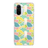 PrintiFy Xiaomi Poco F3 ile Uyumlu Kapak Memphis Desen - 3 Tasarımlı 1mm Fit Şeffaf Silikon Kılıf