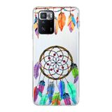 PrintiFy Xiaomi Poco X3 GT ile Uyumlu 1mm Slim Fit Nazar Boncuğu 6 Baskılı Şeffaf Kılıf