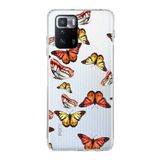 PrintiFy Xiaomi Poco X3 GT ile Uyumlu 1mm Slim Fit Water Color 2 Baskılı Şeffaf Kılıf