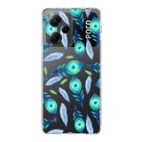 PrintiFy Xiaomi Poco X5 Pro ile Uyumlu 1mm Slim Fit Nazar Boncuğu 3 Baskılı Şeffaf Kılıf