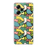 PrintiFy Xiaomi Poco X5 Pro ile Uyumlu Kapak Memphis Desen - 3 Tasarımlı 1mm Fit Şeffaf Silikon Kılıf