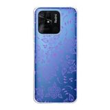 PrintiFy Xiaomi Redmi 10C ile Uyumlu Kapak Nostalji Desen D Tasarımlı 1mm Fit Şeffaf Silikon Kılıf