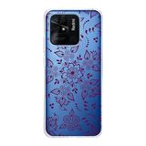 PrintiFy Xiaomi Redmi 10C ile Uyumlu Kapak Nostalji Desen F Tasarımlı 1mm Fit Şeffaf Silikon Kılıf