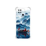 PrintiFy Xiaomi Redmi 10c ile Uyumlu Simya Serisi Sonsuz Akış Tasarımlı Uv Baskılı Köşe Korumalı Antişok Kılıf