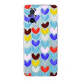 PrintiFy Xiaomi Redmi 12C ile Uyumlu 1mm Slim Fit Water Color 1 Baskılı Şeffaf Kılıf