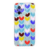 PrintiFy Xiaomi Redmi 12C ile Uyumlu Water Color 1 Kamera Korumalı Şeffaf Kılıf