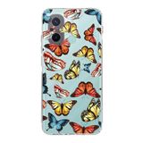 PrintiFy Xiaomi Redmi 12C ile Uyumlu Water Color 2 Kamera Korumalı Şeffaf Kılıf