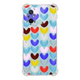 PrintiFy Xiaomi Redmi 12C Uyumlu Water Color 1 Baskılı Şeffaf Köşe Korumalı Antişok Kılıf