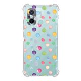 PrintiFy Xiaomi Redmi 12C Uyumlu Water Color 6 Baskılı Şeffaf Köşe Korumalı Antişok Kılıf