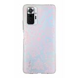 PrintiFy Xiaomi Redmi Note 10 Pro ile Uyumlu Kapak Nostalji Desen C Tasarımlı 1mm Fit Şeffaf Silikon Kılıf