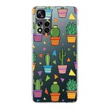 PrintiFy Xiaomi Redmi Note 11 Pro Plus 5G ile Uyumlu Water Color 4 Kamera Korumalı Şeffaf Kılıf