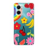 PrintiFy Xiaomi Redmi Note 11E ile Uyumlu Water Color 5 Kamera Korumalı Şeffaf Kılıf