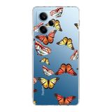 PrintiFy Xiaomi Redmi Note 12 Pro 5G ile Uyumlu 1mm Slim Fit Water Color 2 Baskılı Şeffaf Kılıf