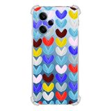 PrintiFy Xiaomi Redmi Note 12 Pro 5G Water Color 1 Baskılı Şeffaf Köşe Korumalı Antişok Kılıf