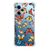 PrintiFy Xiaomi Redmi Note 12 Pro 5G Water Color 2 Baskılı Şeffaf Köşe Korumalı Antişok Kılıf