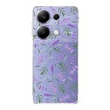 PrintiFy Xiaomi Redmi Note 13 Pro 4G ile Uyumlu Water Color 3 Kamera Korumalı Şeffaf Kılıf