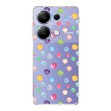 PrintiFy Xiaomi Redmi Note 13 Pro 4G ile Uyumlu Water Color 6 Kamera Korumalı Şeffaf Kılıf
