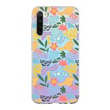 PrintiFy Xiaomi Redmi Note 8 ile Uyumlu Kapak Memphis Desen - 2 Tasarımlı 1mm Fit Şeffaf Silikon Kılıf