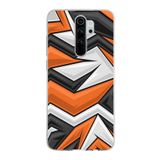 PrintiFy Xiaomi Redmi Note 8 Pro ile Uyumlu Kapak Grafiti Style Tasarımlı 1mm Fit Şeffaf Silikon Kılıf