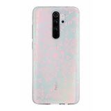 PrintiFy Xiaomi Redmi Note 8 Pro ile Uyumlu Kapak Nostalji Desen C Tasarımlı 1mm Fit Şeffaf Silikon Kılıf