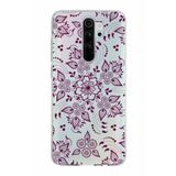 PrintiFy Xiaomi Redmi Note 8 Pro ile Uyumlu Kapak Nostalji Desen F Tasarımlı 1mm Fit Şeffaf Silikon Kılıf