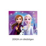 Printiks Elsa Büyük 1 Adet A4 Yenilebilir Süsü Pasta Kurabiye Cupcake Üzeri Şeker Hamuru Kağıt Baskısı