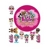 Printiks Lol Bebek 11 Li Yenilebilir Süsü Yazılı Pasta Kurabiye Cupcake Üzeri Şeker Hamuru Kağıt Baskısı