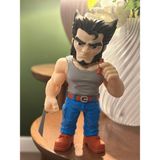 Printlabtr Wolverine Figürü 28 cm Marvel Dekoratif Koleksiyon Biblosu 3D Baskı El Yapımı