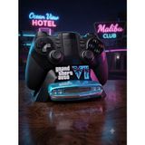 Printona Gta Vı Klasik Araba Temalı Playstation 5 (Ps5) Kol Standı - Gamepad Standı - Çok Renkli