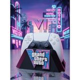Printona Gta Vı Temalı Playstation 5 (Ps5) Kol Standı - Gamepad Standı - Çok Renkli
